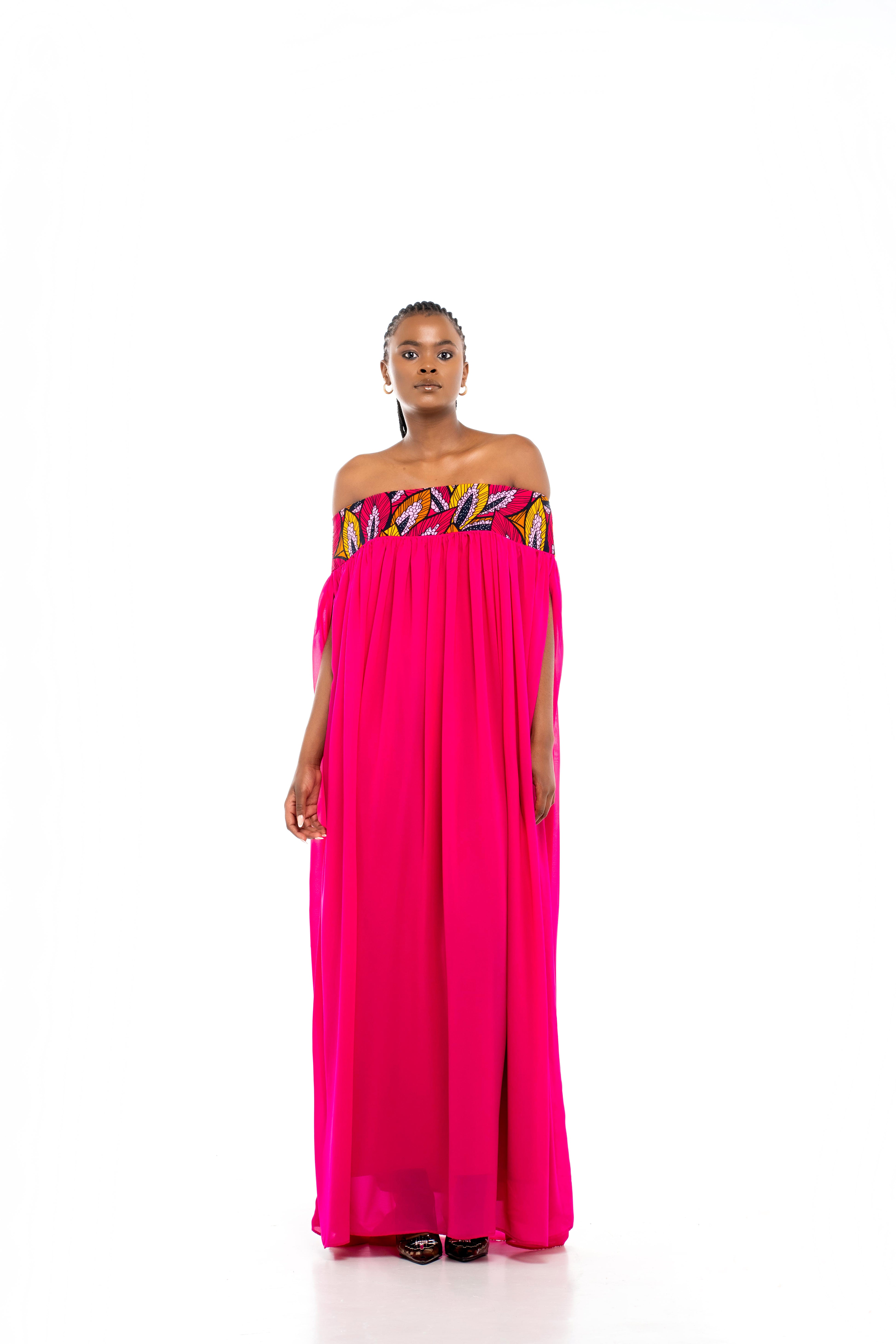 Showstopper Dress (Fuschia)