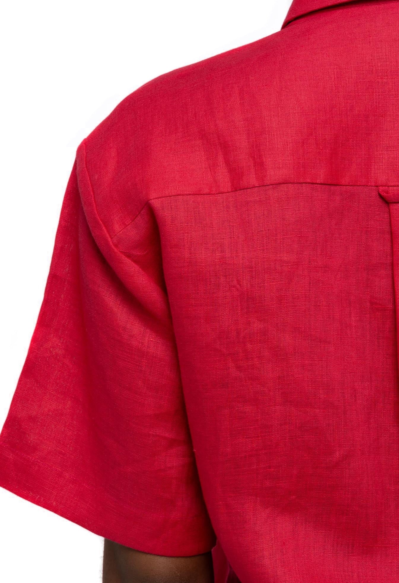 Organic Linen Set (Fuschia)